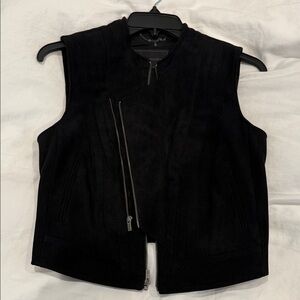 BCBGMaxAzria Black Women's Vest
